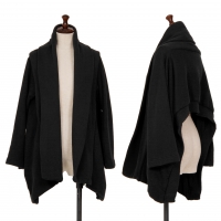  REGULATION Yohji yamamoto Fleece Lining Buttonless Cardigan Black 2