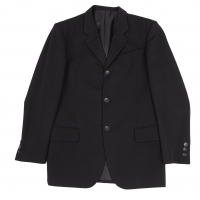  Jean Paul GAULTIER CLASSIQUE Wool Jacket Black 46