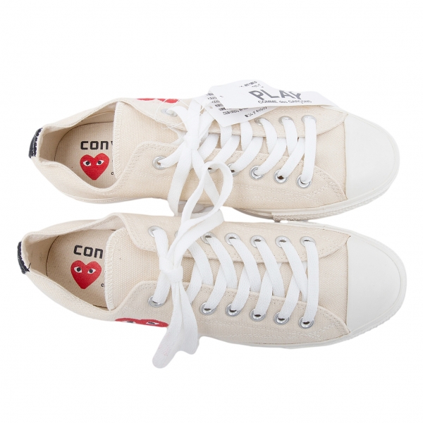 PLAY COMME des GARCONS CONVERSE ALL STAR Sneakers (Trainers) Ivory