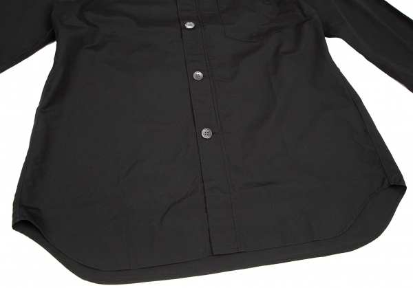 COMME des GARCONS SHIRT Cotton Hidden Zip Shirt Black L