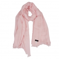  tricot COMME des GARCONS Cotton Cashmere Fringe Stole Pink 