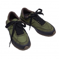  Y's Polyox Rough Stitch Sneakers (Trainers) Khaki-green 1(About US 6)