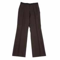  ARMANI EXCHANGE Cotton Wool Waist Switching Pants (Trousers) Brown 4