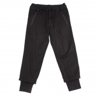  Y-3 Cotton Jogger Pants (Trousers) Black S