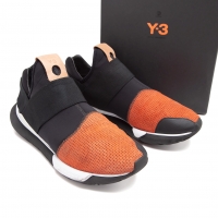  Y-3 QASA LOW II Sneakers (Trainers) Black,Orange US 9.5