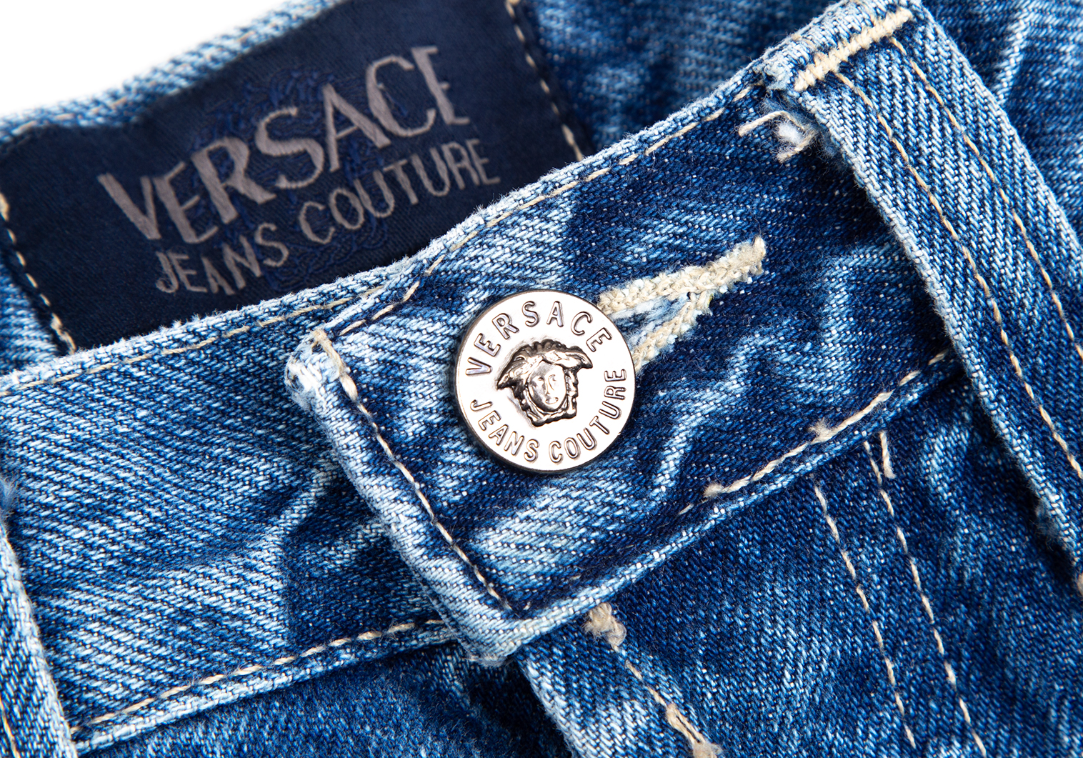 versace jeansヴェルサーチ  ジーンズ　クチュールコットンハイネック
