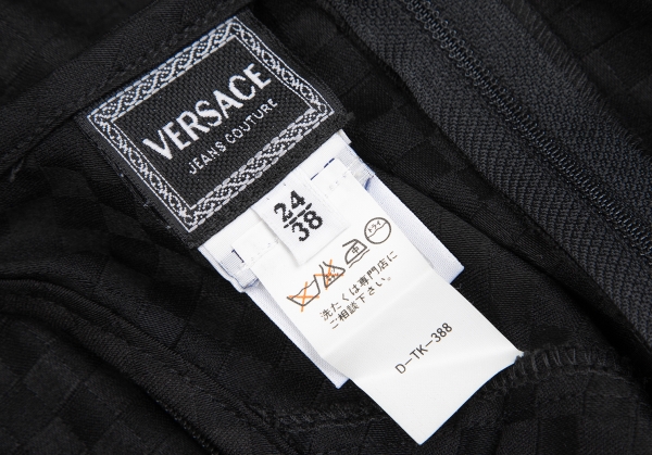 VERSACE Printed Lining Jacket Black 38