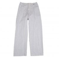  Vivienne Westwood MAN Cotton Stripe Pants (Trousers) White M