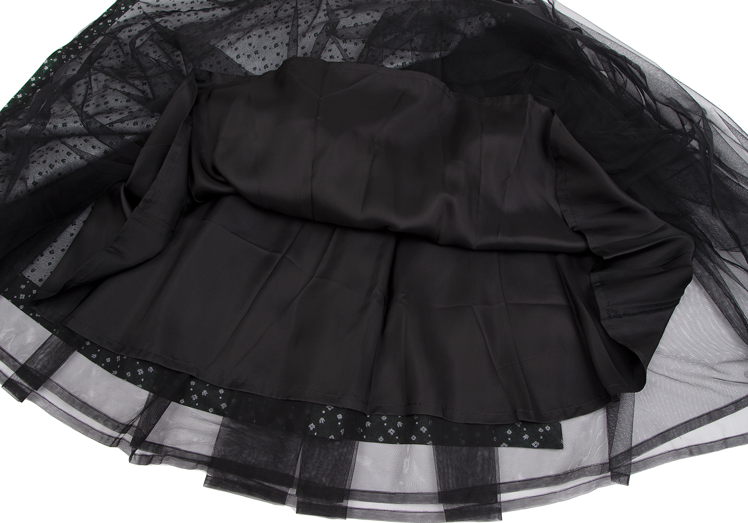 Noir Kei Ninomiya コムデギャルソン　黒チュールスカート
