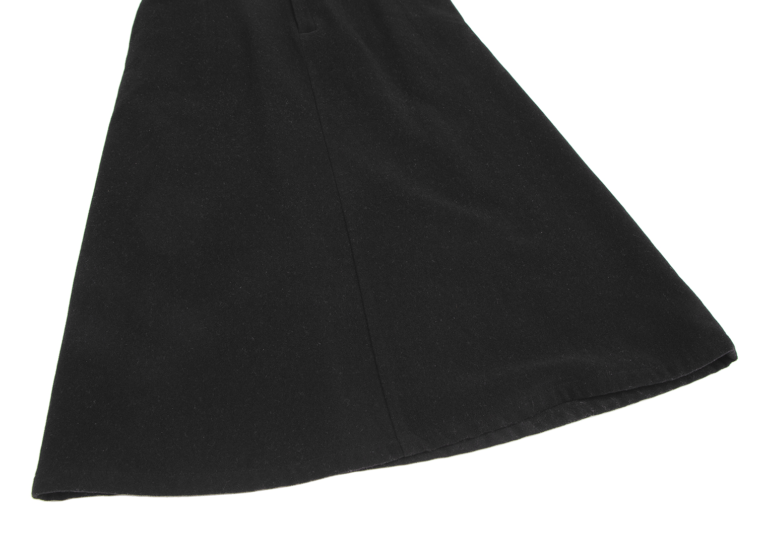 ワイズ  Y's ウール　白ステッチ　デザイン　スカート