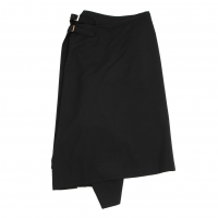  COMME des GARCONS Wool Wrap Skirt Switching Shorts Black M