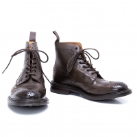  Tricker's MALTON Leather Boots Brown 8