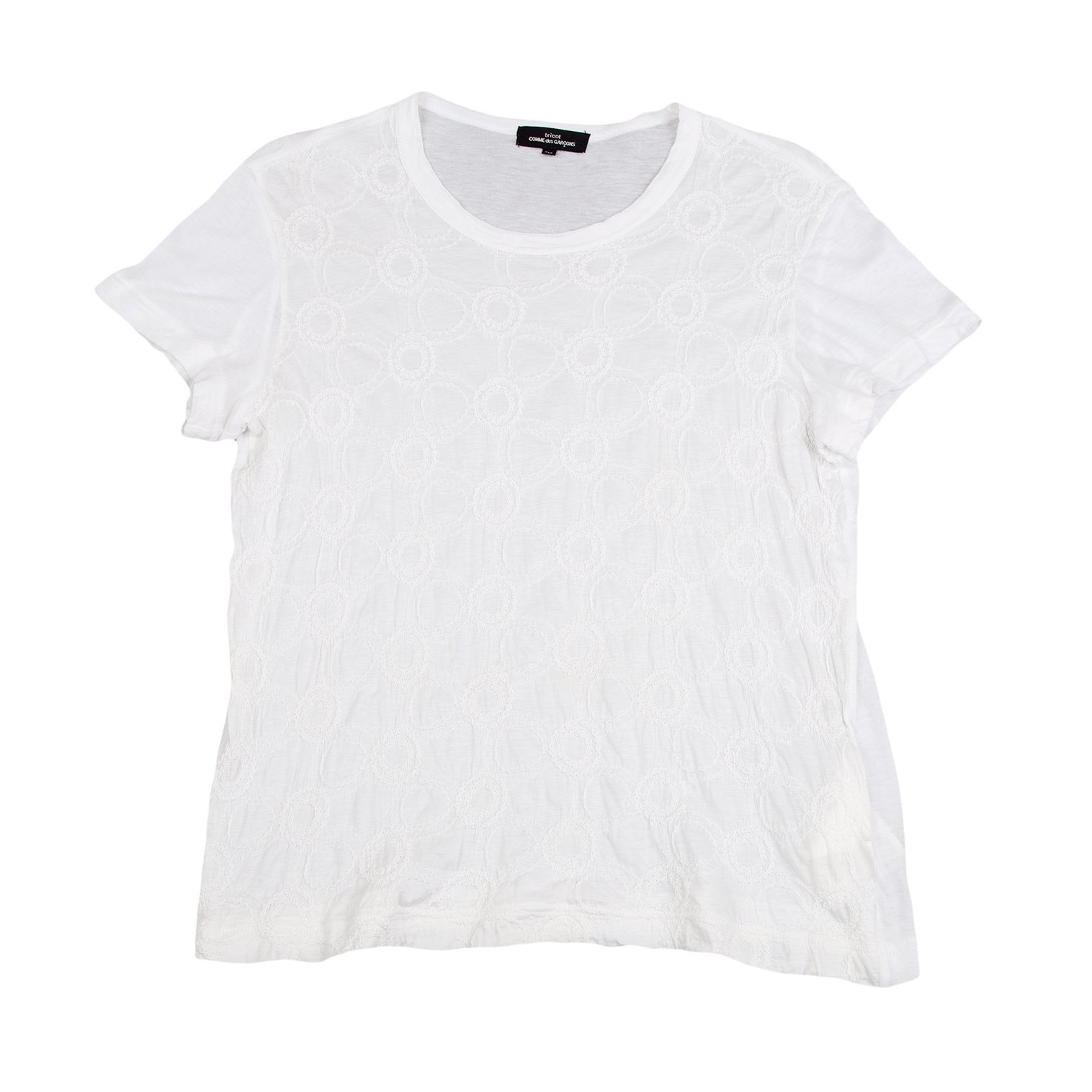 tricot COMME des GARCONS Tシャツ・カットソー M 白