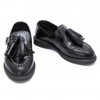  Dr. Martens GRACIA STUD Leather Tassel Shoes Black US 7