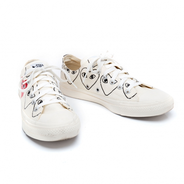 PLAY COMME des GARCONS x CONVERSE ALL STAR Printed Sneakers