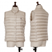  MONCLER Liane Packable Puffer Vest (Waistcoat) Beige 2