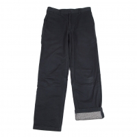  COMME des GARCONS HOMME DEUX Lining Check Cotton Pants (Trousers) Navy S