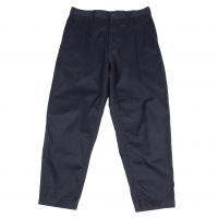  COMME des GARCONS HOMME Back Side Line Cotton Twill Pants (Trousers) Navy M
