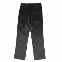  Ralph Lauren Stretch Satin Crease Pants (Trousers) Black 2