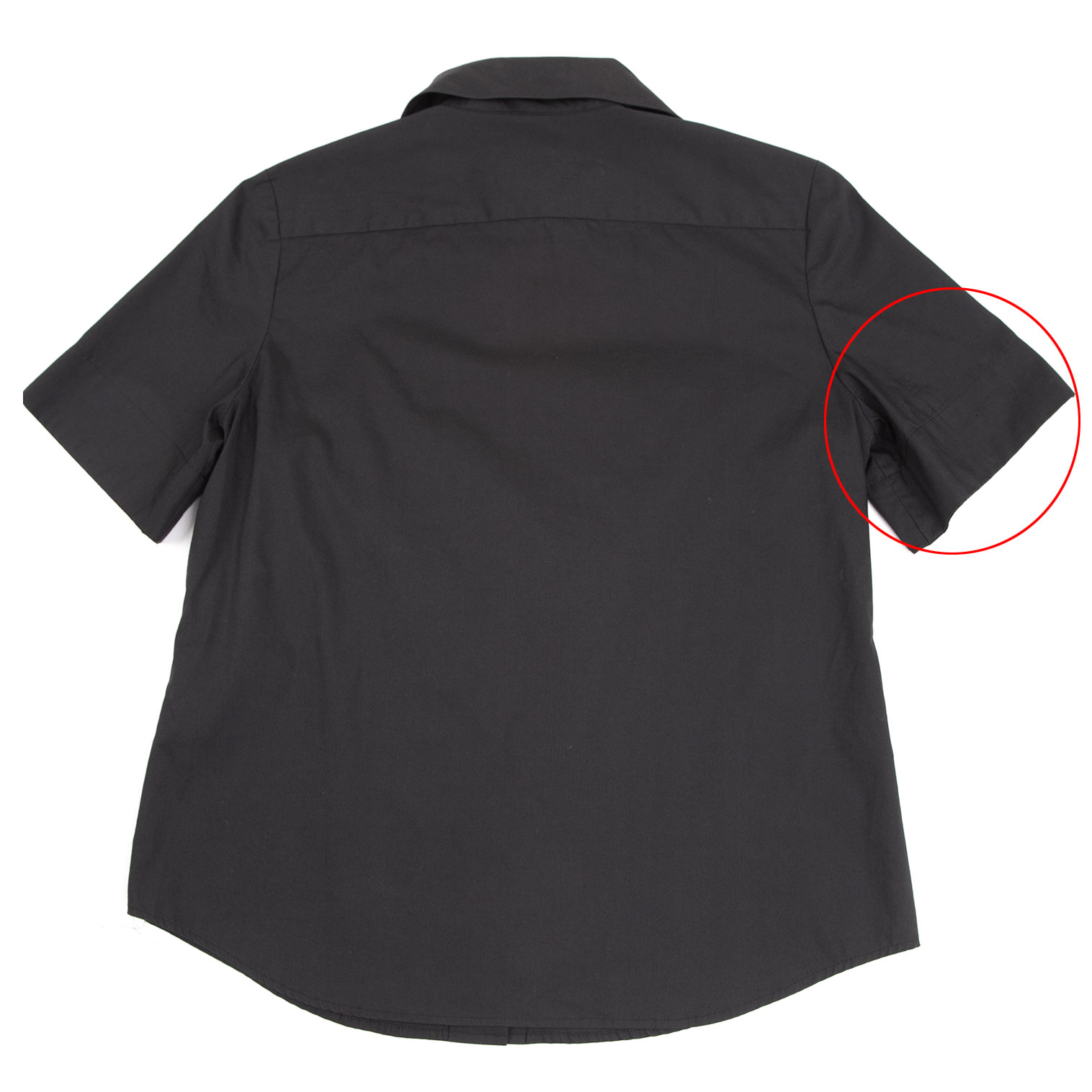 ヴィヴィアンウエストウッドレッドレーベル イタリア製 変形シャツ 黒 サイズ3
