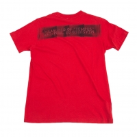  sunao kuwahara I.S. Back Printed T-Shirt Red M