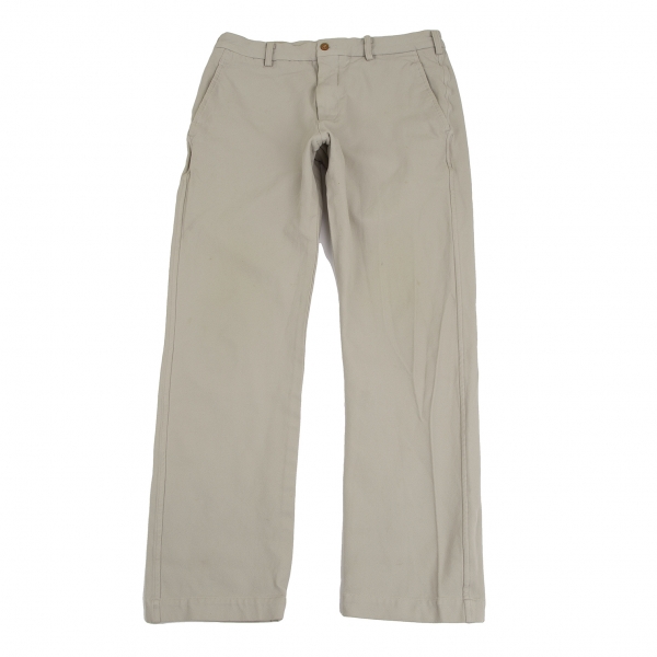  COMME des GARCONS HOMME PLUS EVER GREEN Dyed Pants (Trousers) Beige SS