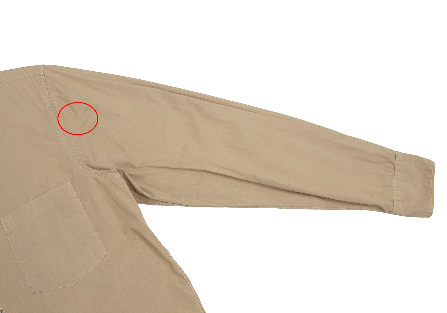 未使用タグ付き DOLCE&GABBANA タイ止めボタン付き デザインシャツ-
