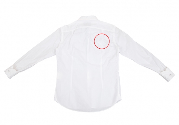 kolor Front Tuck Switching Long Sleeve Shirt White 1 | PLAYFUL