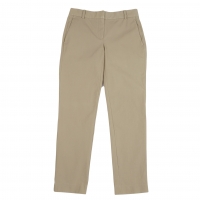  Theory Cotton Blended Stretch Pants (Trousers) Beige 00