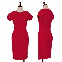  ARMANI EXCHANGE Mesh Switching Tunic Dress (Jumper) Red XS