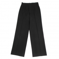  Jean-Paul GAULTIER CLASSIQUE Acetate Poly Side Zip Pants (Trousers) Black 40