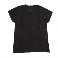  ISSEY MIYAKE MEN A-POC INSID Mesh Woven T-shirt Black 4
