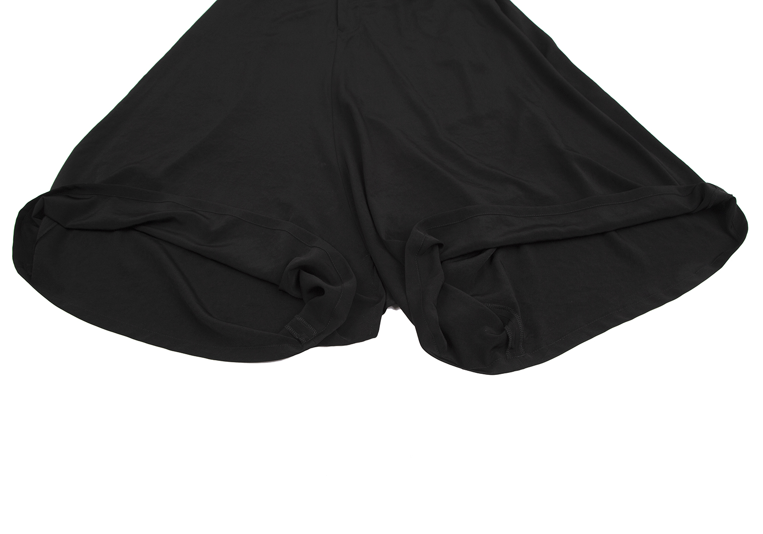 ワイズY's ウエストコードパンツスカート 黒2