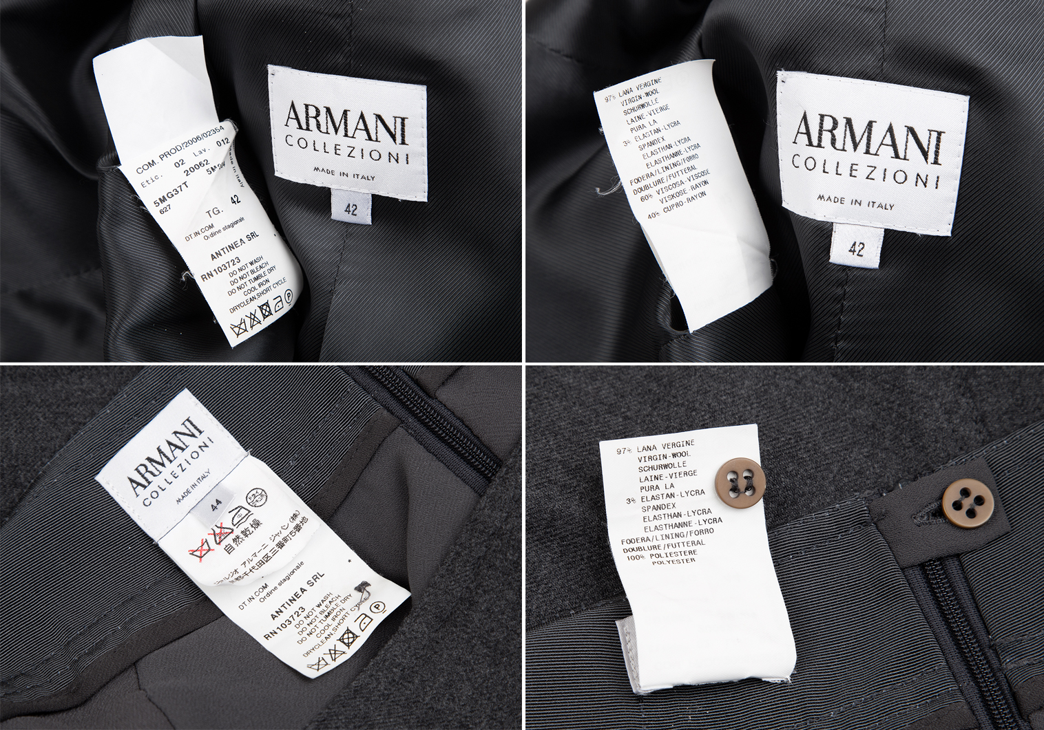 アルマーニコレッツォーニ Armani Collezioni スーツ セット
