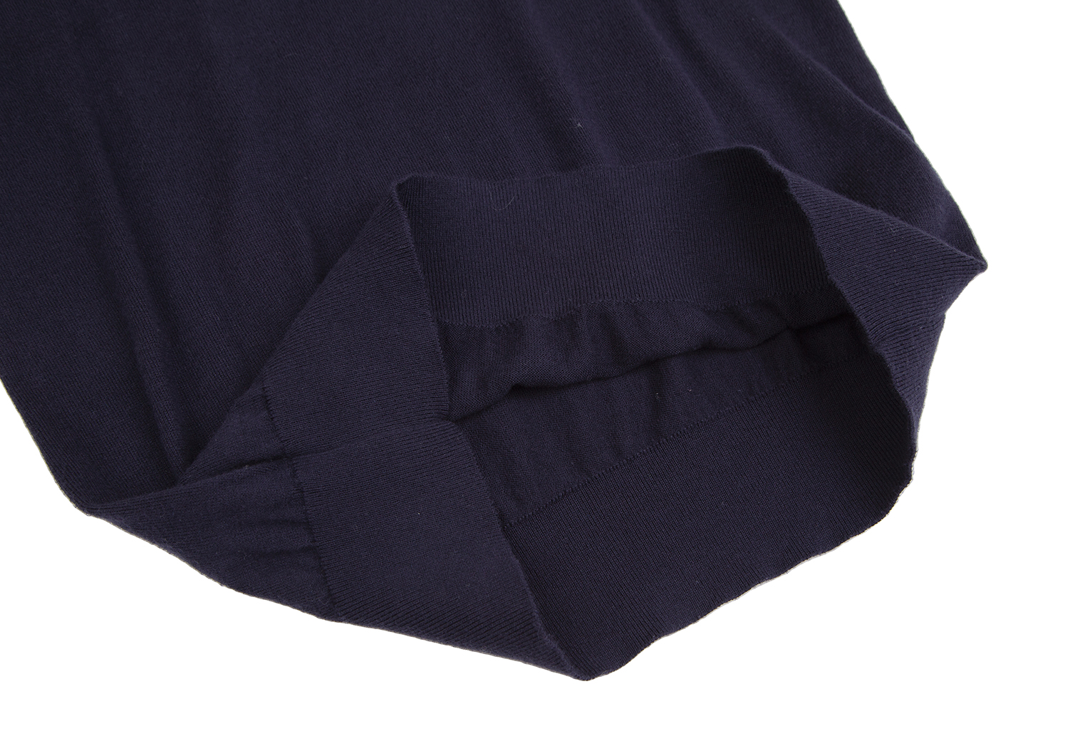 ラルフローレン 半袖ニット 紺色　ホース刺繍 ワンポイント　サイズMトップス