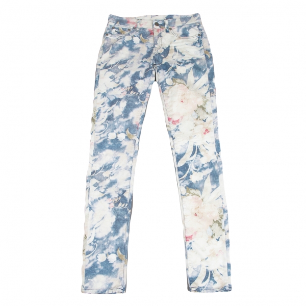 Polo Ralph Lauren Floral Printed Skinny Jeans Second Hand / Selling
