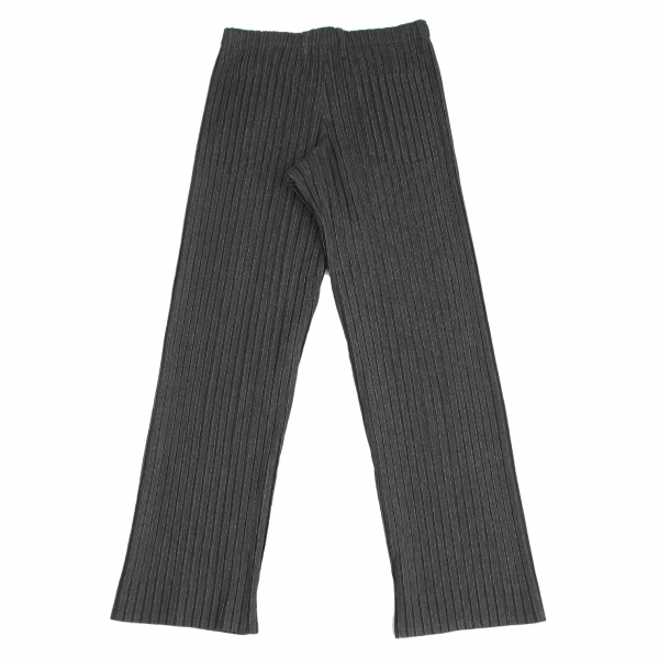 ISSEY MIYAKE HOMME PLISSE PLEATED PANTS BLACK, Men's Fashion, Bottoms,  Trousers on Carousell