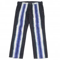  ISSEY MIYAKE MEN Line Painted Jeans Indigo 4