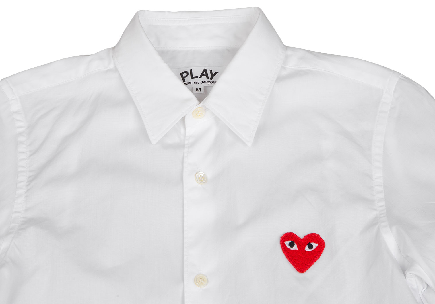 PLAYCOMME des GARCONS白シャツ