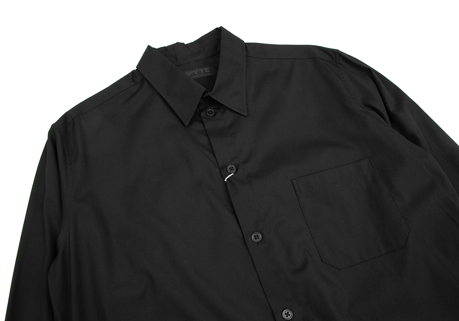 s'yte Broad Loose Fit Shirt Black 3 | PLAYFUL