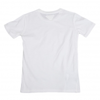  PRADA Triangle Patch T Shirt White XS