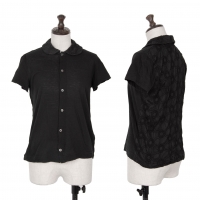  tricot COMME des GARCONS Back Circle Embroidery Shirt Black S