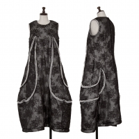  COMME des GARCONS Lace Padding Design Dress Black S
