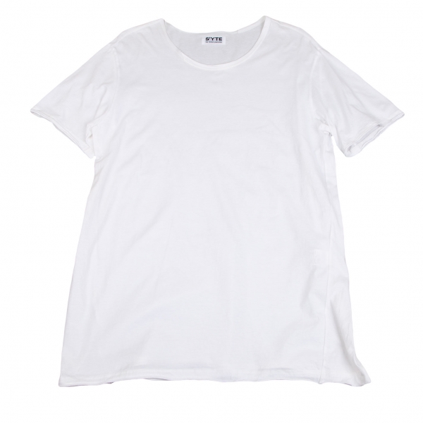 サイトs'yte 切込みデザインTシャツ 白3