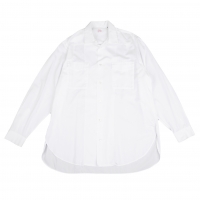  Yohji Yamamoto COSTUME D' HOMME Flap Pocket Long Sleeve Shirt White 3