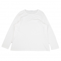  Yohji Yamamoto POUR HOMME Cotton Long Sleeve Top White 3