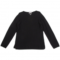  Yohji Yamamoto POUR HOMME Cashmere Knit Sweater (Jumper) Black 3