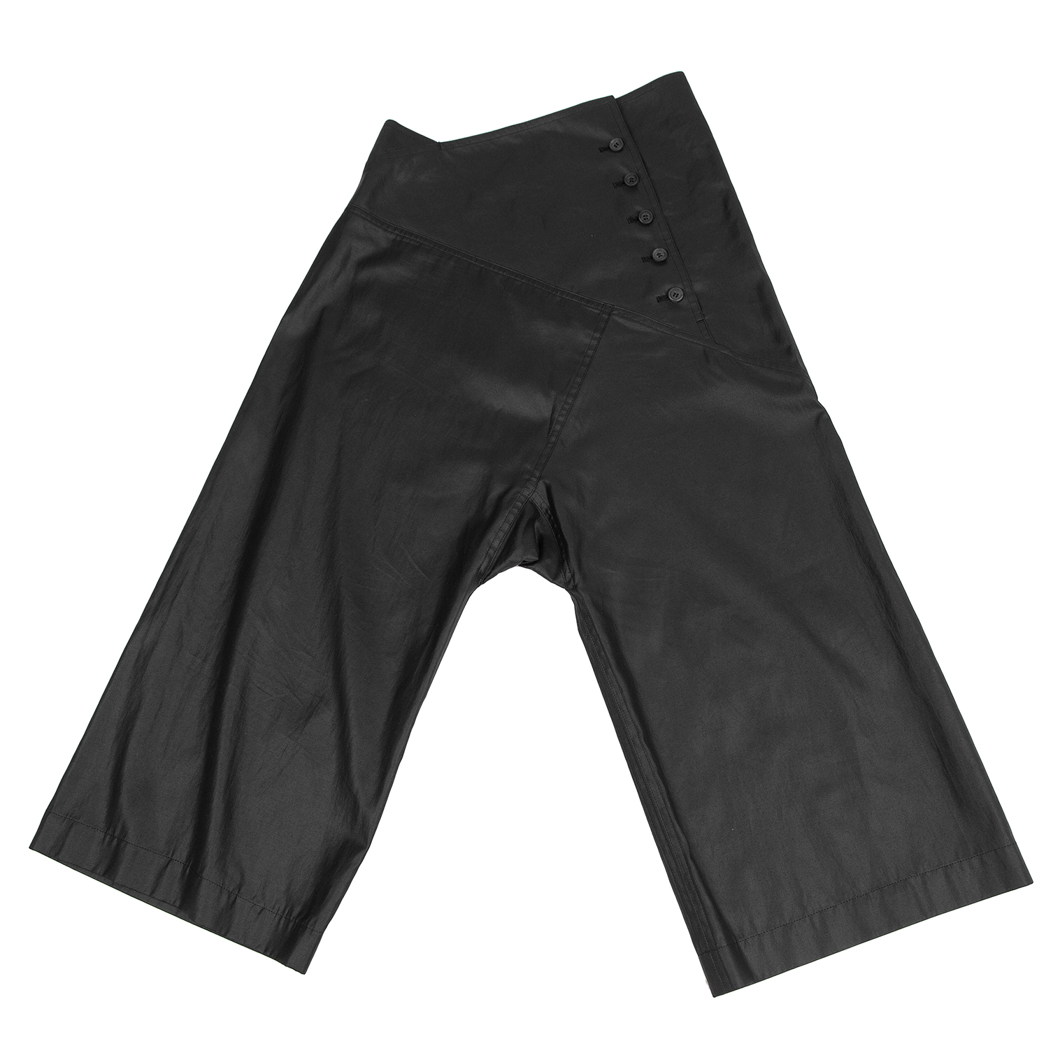 イッセイミヤケ パンツ サイズ1 S - 黒