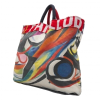  COMME des GARCONS Taro Okamoto Knit Switching Remake Hand Bag Multi-Color 