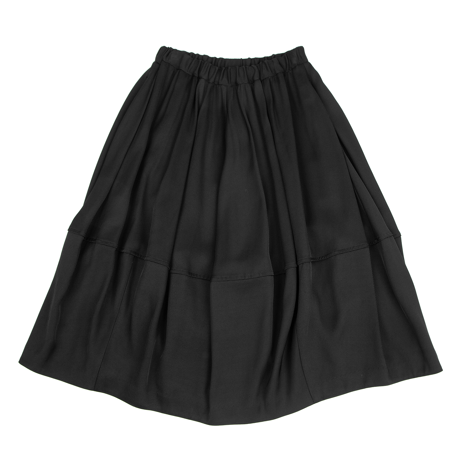 スカートcomme des garcons コムコム ギャザースカート - ロングスカート